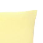 Наволочка трикотажная на молнии ФЕЯ, размер 40х60 см, цвет желтый, 120 г/м² - Фото 2