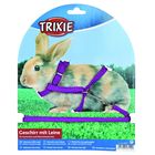 Шлейка Trixie с поводком для кроликов, 0.8 см х 1.2 м, микс - Фото 3