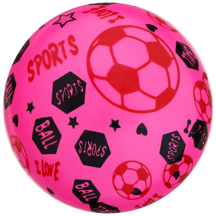 Мяч детский Sport, d=22 см, 60 г, цвет МИКС - Фото 1