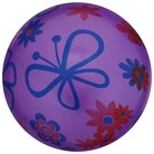Мяч детский «Цветы», d=22 см, цвет МИКС - фото 8296021
