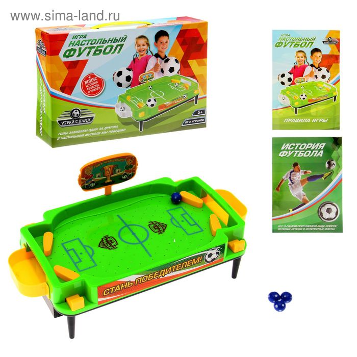Настольный футбол "Пинбол" - Фото 1