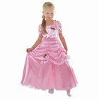 Карнавальное платье "Принцесса 005", р-р 64, рост 122-128 см, цвет розовый - Фото 1