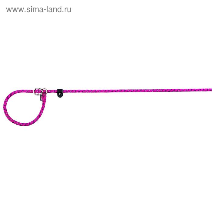 Поводок-удавка Trixie Sporty Rope, 1.7 м × 1.3 см (L-XL), фуксия - Фото 1
