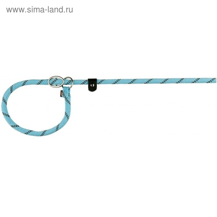 Поводок-удавка Trixie Sporty Rope, 1.7 м × 1.3 см (L-XL), светло-синий - Фото 1