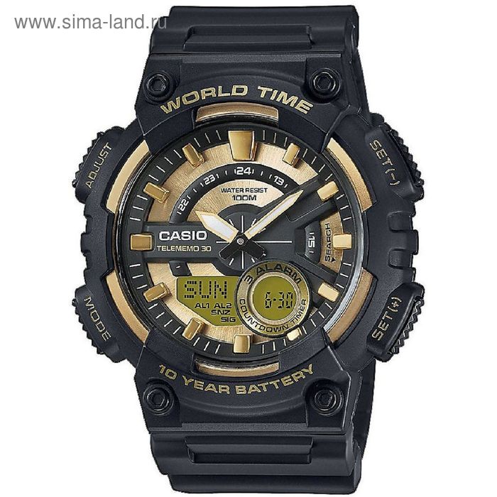 Часы наручные мужские CASIO AEQ-110BW-9A - Фото 1