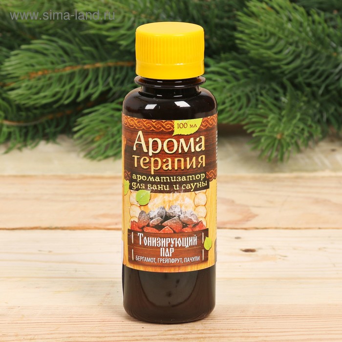 Ароматическая смесь для бани и ванны "Тонизирующий пар", 100 мл - Фото 1