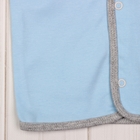 Комплект FRIENDS: ползунки высокие на лямках, рубашка 485/86, р.86 синий - Фото 4