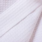Халат вафельный запашной классический женский, размер 46, рукав 3/4, цвет белый, 240 г/м² - Фото 6