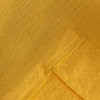 Халат вафельный запашной классический женский, размер 46, рукав 3/4, цвет жёлтый, 180 г/м² - Фото 4