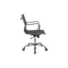 Кресло руководителя CH-993-LOW/M01 низкая спинка, черный, сетка M01 - Фото 2