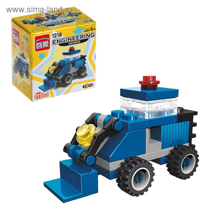 Конструктор «Мини-погрузчик», 30 деталей - Фото 1