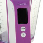 Весы кухонные Galaxy GL 2805, электронные, до 2 кг, LCD-дисплей, фиолетовые - фото 9233993