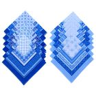 Мужские носовые платки "Этель" размер 30х30 см, (набор 12 шт,), цвет синий, рисунок МИКС - фото 11409070