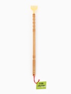 Массажёр - чесалка, универсальный, деревянный, 44.5×4.2×2.5 см, бежевый - Фото 3