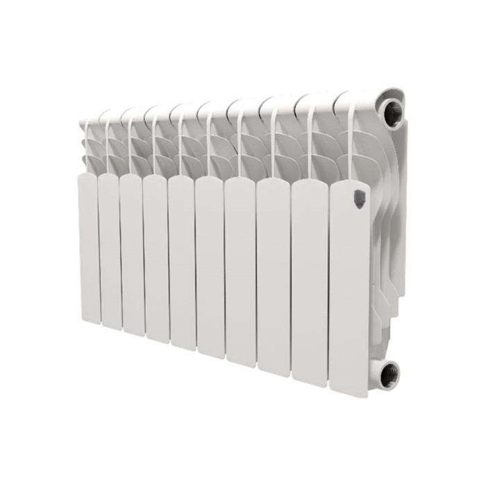 Радиатор биметаллический Royal Thermo Revolution Bimetall, 350 x 80 мм, 10 секций - Фото 1