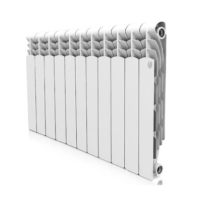 Радиатор алюминиевый Royal Thermo Revolution, 500×80 мм, 12 секций