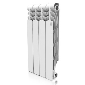 Радиатор алюминиевый Royal Thermo Revolution, 500 x 80 мм, 4 секции