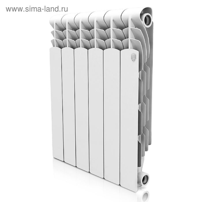 Радиатор алюминиевый Royal Thermo Revolution, 500×80 мм, 6 секций - Фото 1
