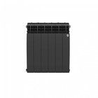 Радиатор биметаллический Royal Thermo BiLiner new/Noir Sable, 500 x 80 мм, 6 секций, черный - Фото 2