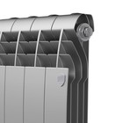 Радиатор биметаллический Royal Thermo BiLiner new/Silver Satin, 500 x 80 мм, 10 секций, хром - Фото 4