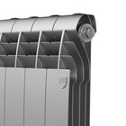 Радиатор биметаллический Royal Thermo BiLiner new/Silver Satin, 500×80 мм, 12 секций, хром - Фото 4