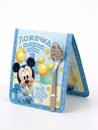 Ложка детская «На первый зубик», 2.3×11 см, Микки Маус - Фото 1