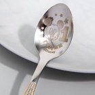 Ложка детская «1 год. Для малыша», Микки Маус, 2.3×11 см - Фото 4