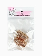 Шапочки для бусин (набор 10 шт.), СМ-051-1, 16×15 мм, цвет золото - Фото 5