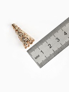 Шапочки для бусин (набор 10 шт.), СМ-103-1, 23×14 мм, цвет золото - Фото 2