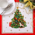Набор новогодний «Этель. Новогодняя сказка»: скатерть 150×110 см ±3 см, с ГМВО, салфетки 40×40 см, 4 шт. - Фото 6