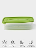 Контейнер пищевой Полимербыт «Каскад», 700 мл, пластик, прозрачный, крышка МИКС - Фото 2