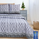 Постельное бельё "Этель" 1.5 сп. Жемчужная вязка, размер 143х215 см, 150х214 см, 70х70 см - 2 шт - Фото 6