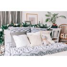 Постельное бельё "Этель" 1.5 сп. Жемчужная вязка, размер 143х215 см, 150х214 см, 70х70 см - 2 шт - Фото 5