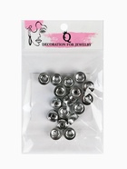 Концевик (набор 20 шт.) 10×6 мм СМ-297, цвет серебро - Фото 3