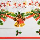 Скатерть новогодняя Этель "Рождественский бал" 150х220 см, хлопок 100% - Фото 2