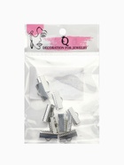 Зажим для ленты (набор 10 шт.) 16 мм СМ-341, цвет серебро - Фото 4