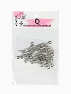 Штифт винтовой для кулона СМ-934, (набор 50 шт.) 1.1×0.5×0.1 см, цвет серебро - Фото 3