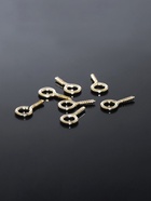 Держатель для кулона винтовой СМ-936, (набор 10 шт.) 1.2×0.5×0.1 см, цвет золото - Фото 5