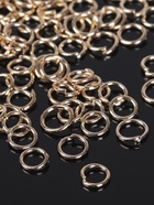 Кольцо соединительное 0.5×5 мм (набор 50 г, ± 1100 шт. ) СМ-973, цвет золото - Фото 3