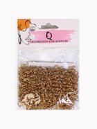 Кольцо соединительное 0.5×5 мм (набор 50 г, ± 1100 шт. ) СМ-973, цвет золото - Фото 4