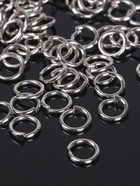 Кольцо соединительное «СМ-976», 0.8×6 мм (набор 50 г, ± 570 шт.), цвет серебро - Фото 2