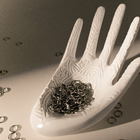 Кольцо соединительное «СМ-982», 1×7 мм, набор 50 г, ± 410 шт. цвет серебро - Фото 2