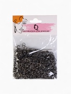 Кольцо соединительное «СМ-982», 1×7 мм, набор 50 г, ± 410 шт. цвет серебро - Фото 4