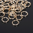 Кольцо соединительное 1×10 мм (набор 50 г, ± 145 шт.) СМ-984, цвет золото - фото 8499149