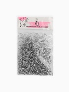 Кольцо соединительное двойное, неразъёмное «СМ-1028», d=0.8 см, набор 50 г, ± 310 шт. цвет серебро - Фото 5