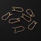 Швензы для сережек-петельки СМ-1069, (набор 5 пар) 15 мм, цвет золото - Фото 4