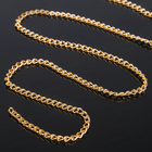 Цепочка без карабина, набор 5 шт. L=45 см, 4.6×3×0.8 мм, СМ-1319, цвет золото - Фото 2