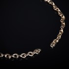 Цепочка с карабином L=45 см (набор 5 шт.) 0,5 мм, СМ-1935, цвет золото - Фото 2