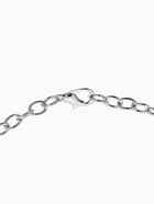 Цепочка с карабином, набор 5 шт. L=50 см, 7×5×1 мм, СМ-1935, цвет серебро - Фото 5