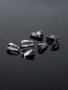 Держатель для кулонов (набор 20 шт.) 8×4 мм, цвет серебро - Фото 5